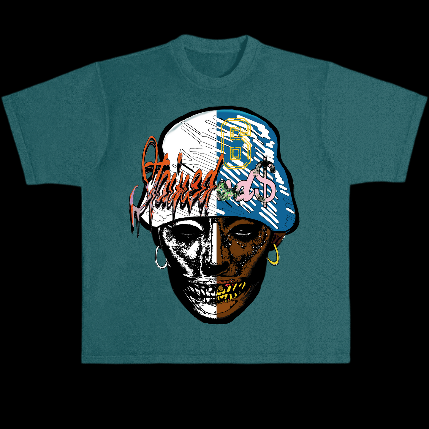 Stained Face Tee